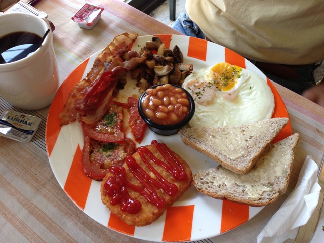 a REAL English Breakfast, I LIVE!